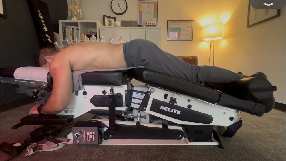 Flexion distraction therapy at WholeCare Wellness Collective Marietta