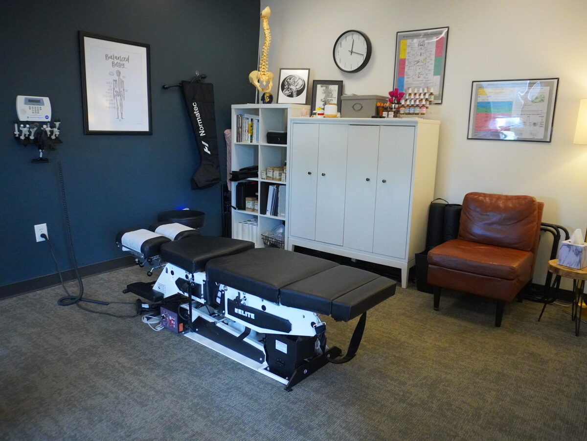 Inside WholeCare Wellness Collective, a warm chiropractic sanctuary in Marietta, GA